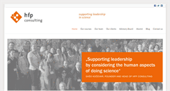 Desktop Screenshot of hfp-consulting.com